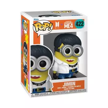 Фигурка Minions x BTS Bangtan Boys Funko Funko Minions x BTS JIMIN Funko POP! Камни - ХЛОП! (МИНЬОН)