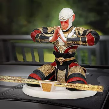 Фигурка обезьяны, современное украшение, настольная скульптура для шкафа