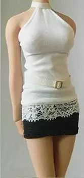 Фигурка Офисная леди Офисная леди Черная юбка и пояс, а голова не [TOYBARJAPAN] 1/6 Аксессуары/Платье для девочек, (Тело включено)