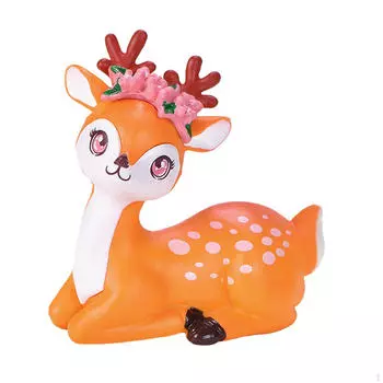 Фигурка оленя, скульптура животного, развивающая игрушка для мальчиков и девочек, миниатюрная фигурка Style A