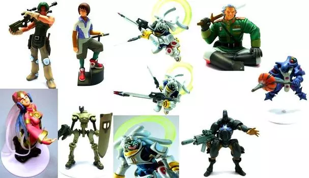 Фигурка One Coin OVER MAN King Gainer PART2 Все 10 типов Полная комплектация