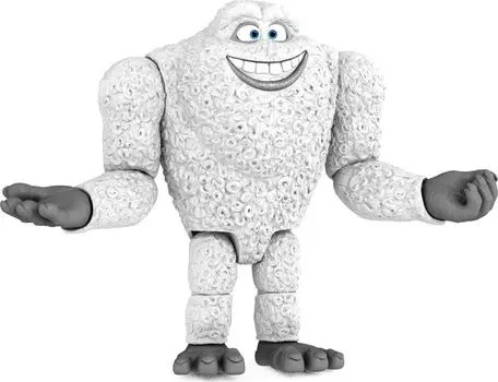 Фигурка отвратительного снеговика Mattel Pixar, подвижный персонаж, фирменный стиль, коллекционная игрушка, корпорация монстров. 8 дюймов