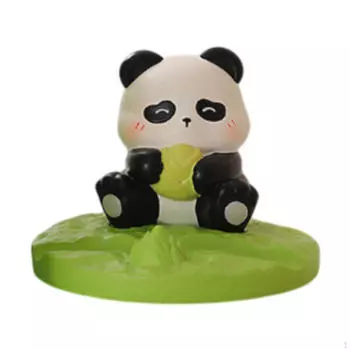 Фигурка панды держатель телефона креативный подарок стильные поделки художественная работа статуэтка животного скульптура для Sitting