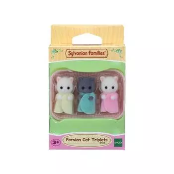 Фигурка персидской кошки «Тройняшки» Sylvanian Family 5458, 1 шт., популярные корейские игрушки