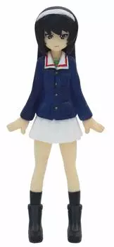 Фигурка Platts Girls Panzer Asako Reizei, изображение, масштаб, ПВХ, окрашенный готовый продукт и 1/35 GPFC-8