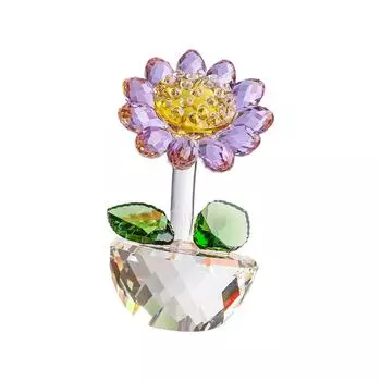 Фигурка подсолнуха, предметы домашнего декора для коллекционирования на рабочий стол ко Дню святого Валентина розовый