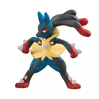 Фигурка покемона Pokemon Scarlet Violet MSB Mega Lucario Battle Pose, популярные корейские игрушки для малышей