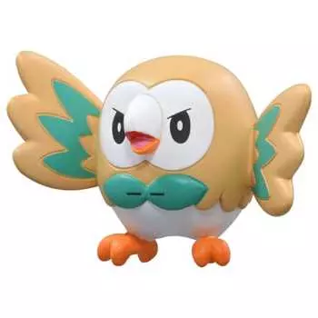 Фигурка покемона TAKARA TOMY Pocket Monster Moncolle MS-24 Mokuro Игрушка для детей от 4 лет Соответствует стандартам безопасности игрушек Сертификация ST Mark Pokemon TAKARA T