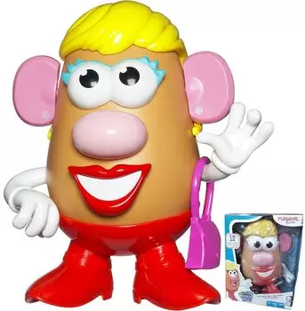 Фигурка Potato Head, игрушка Kis, детали для сборки, 12 предметов, миссис. 2+