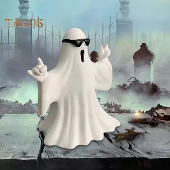 Фигурка привидения Хэллоуин жуткие украшения привидения коллекционная настольная статуэтка привидения украшения для дома для стола центральные элементы полки каминная полка дисплей F