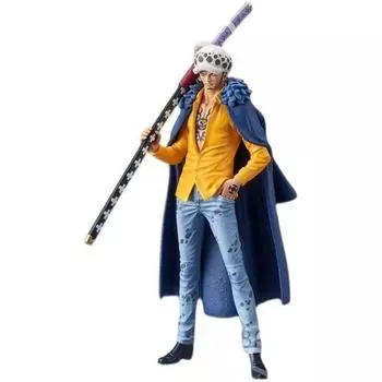 Фигурка японского аниме, цельная DXF Wano Country Trafalgar Law, ПВХ, коллекционная модель, игрушки для подарков, 18 см