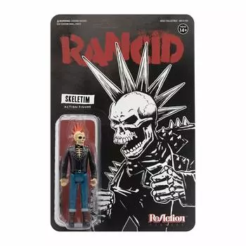 Фигурка Rancid Re RANCID Super7 (ВОЛНА1) Череп Панк ИГРУШКА