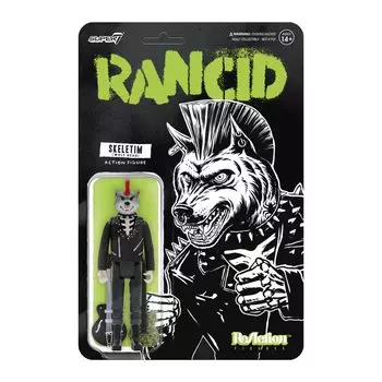 Фигурка Rancid Re RANCID Wolves Super7 Skull Punk TOY Doll USHC Hardcore