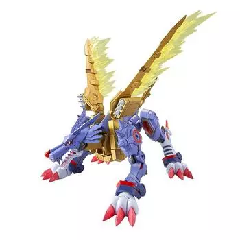 Фигурка-рост Standard Digimon Adventure Metal Garurumon (УСИЛЕННЫЙ) Пластиковая модель с цветовой маркировкой.