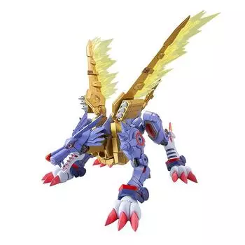 Фигурка-рост Standard Digimon Adventure Metal Garurumon (УСИЛЕННЫЙ) Пластиковая модель с цветовой маркировкой.