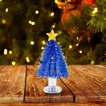 Фигурка рождественской елки, скульптура, креативное рождественское украшение, статуя Style E