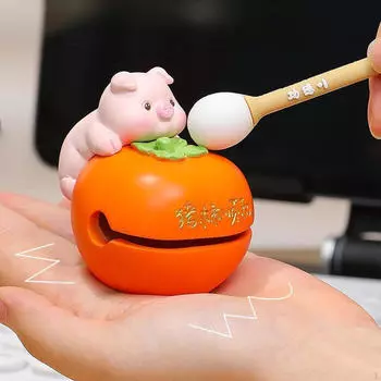 Фигурка рыбы деревянный блок для украшения дома и поделок Pig