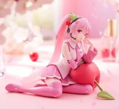 Фигурка Сакура Мику Настольная Милая Фигурка Вишня Подушка ver HatsuneMiku [Официальная] розовый