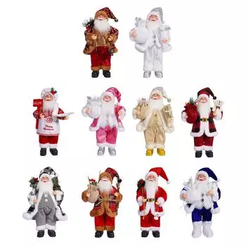 Фигурка Санта-Клауса, коллекционная рождественская кукла для праздничного магазина chef