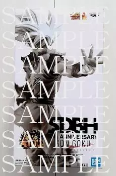 ФИГУРКА SDBH 10-я ЮБИЛЕЙНАЯ ФИГУРКА Son Goku Selfish Secret Monochrome Color Molly Fantasy Limited Figure Super Dragon Ball Heroes ver.