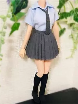 Figure Academy Style Форма школьницы JK Матроска и набор носков Подходит для тела и головы TBLeague Не [TOYBARJAPAN] 1/6 Аксессуары/Девочки (тело