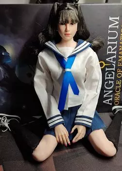 Фигурка школьницы в невинном стиле JK Sailor, комплект из носков и формы, совместимая с телом TBLeague, головой и обувью, не [TOYBARJAPAN] 1/6