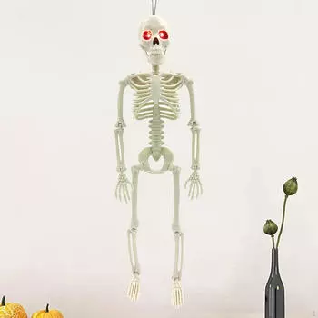 Фигурка скелета на Хэллоуин с подвижными суставами для демонстрации в помещении