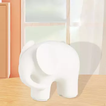Фигурка слона для домашнего декора с нескользящей основой 14cmx12cm