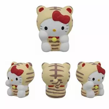 Фигурка со знаком зодиака Hello Kitty «Удача», коллекция фигурок, товары, гадание на удачу, лотерея «Включено добро!» (тигр)