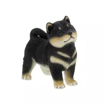 Фигурка собаки интерьерное животное из полирезины курошиба сиба Benny s Benny s QB-029BK