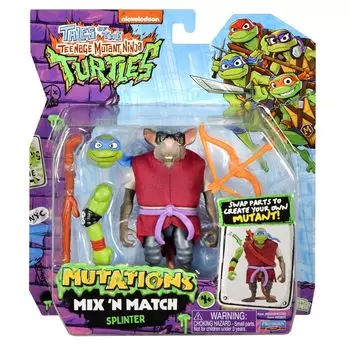 Фигурка Splinter Mix Match из серии Teenage Mutant Ninja Turtles N