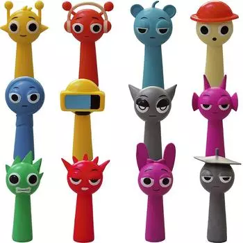 Фигурка Sprunki Модель ПВХ Incredibox Игровой набор игрушек и фигурок для детей