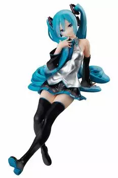 Фигурка-стоппер для лапши Hatsune Miku, цветная, жемчужная вер.- (Приз)