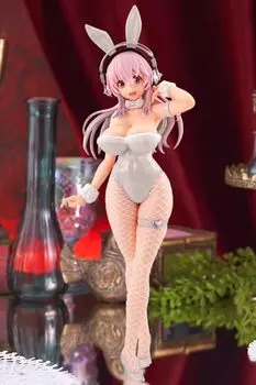 Фигурка Super Sonico BiCute Bunnies Pearl White Фигурка 1 типа Официальная версия.
