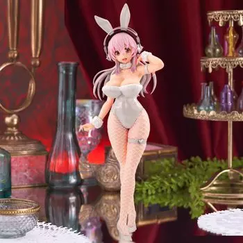 Фигурка Super Sonico Фигурка Sonico BiCute Bunnies Pearl White ver 30 см 1 тип официальная фигурка прибл.