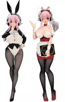 Фигурка Супер Сонико BiCute Bunnies Фигурка Супер Сонико Новый нарисованный костюм Swallowtail ver. Официантка вер. [2SET] Официальные товары
