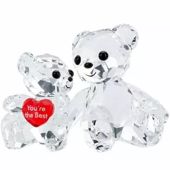 Фигурка Swarovski Crystal Bear Kris Bear - You re the Best 5427994 [Параллельный импорт]