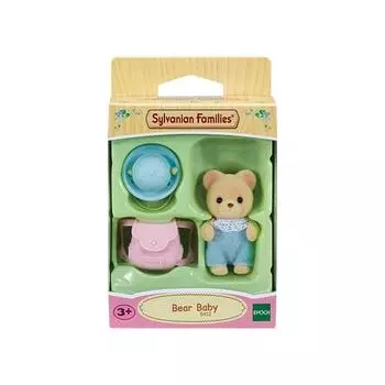 Фигурка Sylvanian Family Bear Baby 5412, 1 шт., популярные корейские игрушки