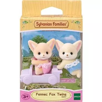 Фигурка Sylvanian Family Desert Fox Twin 5697, 1 шт., популярные корейские игрушки