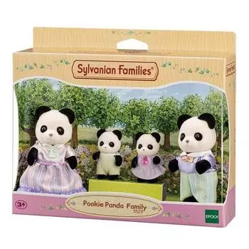 Фигурка Sylvanian Family Pookie Panda Family 5529, 1 шт., популярные корейские игрушки