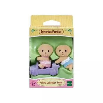 Фигурка Sylvanian Family Retriever Twin 5430, 1 шт., популярные корейские игрушки