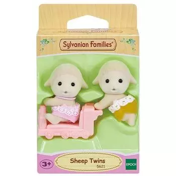 Фигурка Sylvanian Family Sheep Twin 5621, 1 шт., популярные корейские игрушки