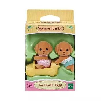 Фигурка Sylvanian Family Toy Poodle Twin 5425, 1 шт., Популярные корейские игрушки