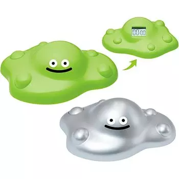 Фигурка таймера Dragon*Quest AM, набор из 2 видов пузырькового слайма и бродячего металла