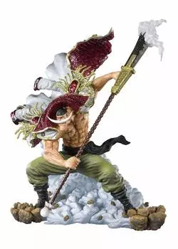 Фигурка TAMASHII NATIONS ZERO ONE PIECE Эдвард Ньюгейт из Белоуса 270 мм, окрашенная, готовая фигурка - Капитан Пираты - Прибл.. ПВХ и АБС