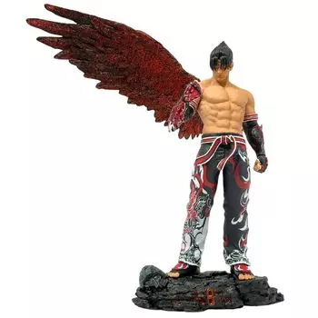 Фигурка Tekken 8 LED Jin Kazama, специальный выпуск, одиночные крылья H275 мм x W260 мм x D115 мм, изготовлены из Kyoto Zakka Warehouse. В комплект входит новинка. (супер фигура)