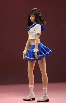 Фигурка Toy Hobby scale совместима с телом TBLeague, сексуальная школьница, матросская форма и носки, комплект обуви и сумка, не [TOYBARJAPAN]