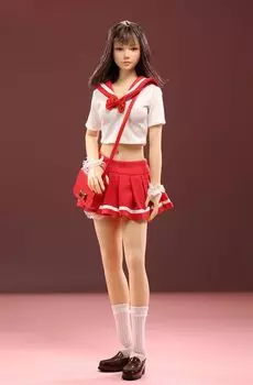 Фигурка Toy Hobby scale совместима с телом TBLeague, сексуальная школьница, матросская форма и носки, комплект обуви и сумка, не [TOYBARJAPAN]