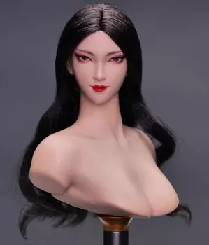 Фигурка Toy Hobby scale совместима с телом TBLeague YMTOYS YMT095D Азиатская красивая женская голова и одежда не [TOYBARJAPAN] 1/6 (тело