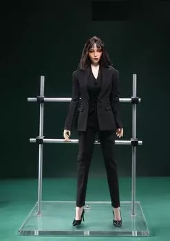 Фигурка Toy Hobby Scale, совместимая с телом TBLeague, красивая сексуальная офисная леди, костюм OL, тело и обувь, не [TOYBARJAPAN] 1/6 JO23X-07 (Голова,